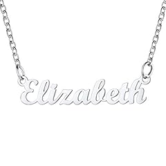 Name necklace elizabeth for sale  Delivered anywhere in UK