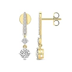 Diamond dangle earring for sale  Delivered anywhere in USA 