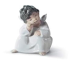 Lladró angel thinking for sale  Delivered anywhere in USA 