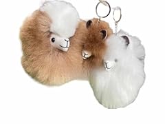 Alpaca fur keychain for sale  Delivered anywhere in USA 