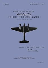 Notes pilotes mosquito d'occasion  Livré partout en France