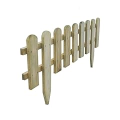 Picket fence wooden for sale  Delivered anywhere in UK