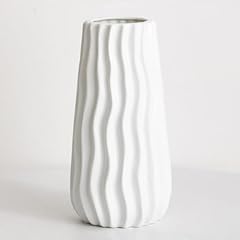 Vase blanc céramique d'occasion  Livré partout en France