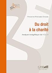 Droit charité. analyse usato  Spedito ovunque in Italia 