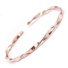 Twisted copper cuff for sale  Delivered anywhere in UK