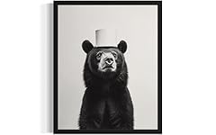 Bear bathroom wall for sale  Delivered anywhere in USA 