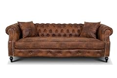 Luxury brown leather for sale  Delivered anywhere in UK
