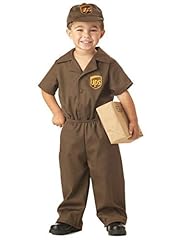 Used, Little Boys' UPS Guy Costume Large (4-6) for sale  Delivered anywhere in USA 