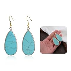 Natural turquoise drop for sale  Delivered anywhere in USA 