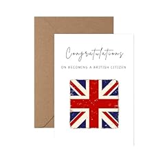 Congratulations becoming briti for sale  Delivered anywhere in UK