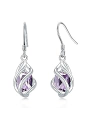June birthstone earrings for sale  Delivered anywhere in UK