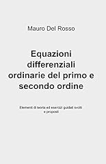 Equazioni differenziali ordina usato  Spedito ovunque in Italia 