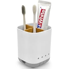 Toothbrush holder bamboo for sale  Delivered anywhere in USA 