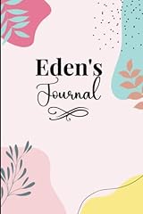 Eden journal personalized for sale  Delivered anywhere in UK