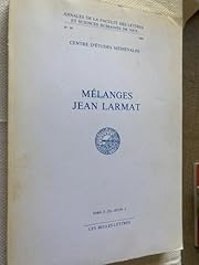 Melanges jean larmat d'occasion  Livré partout en France