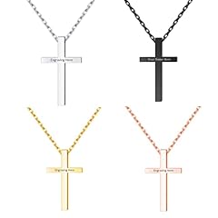 Personalized cross necklace for sale  Delivered anywhere in USA 