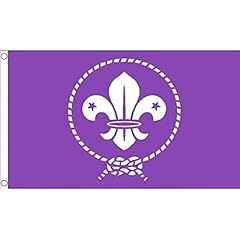 Flag scouts purple for sale  Delivered anywhere in UK