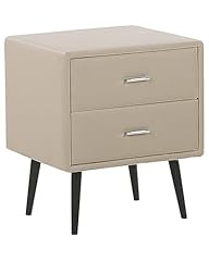 Comodino similpelle beige usato  Spedito ovunque in Italia 