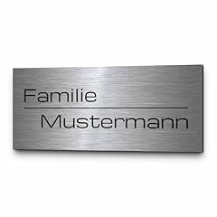 Edelstahl türschild personali gebraucht kaufen  Wird an jeden Ort in Deutschland