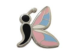 Semicolon butterfly pin for sale  Delivered anywhere in USA 