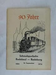 Jahre schmalspurbahn radebeul gebraucht kaufen  Wird an jeden Ort in Deutschland