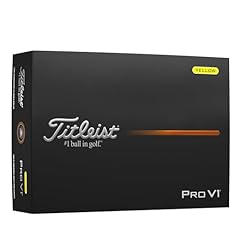 Titleist pro yellow for sale  Delivered anywhere in UK