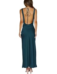 Satin cowl neck for sale  Delivered anywhere in USA 