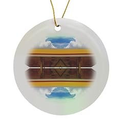 Circle porcelain ornament for sale  Delivered anywhere in USA 