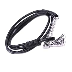 Leather bracelet men for sale  Delivered anywhere in UK