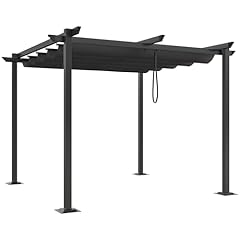 Metal pergola retractable for sale  Delivered anywhere in UK