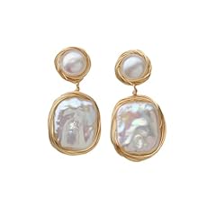 Looyuupee pearl earrings for sale  Delivered anywhere in USA 