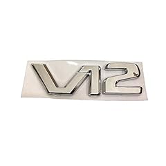 Chrome v12 emblem for sale  Delivered anywhere in USA 