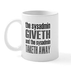Cafepress sysadmin giveth for sale  Delivered anywhere in USA 