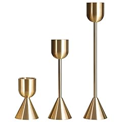 Brass gold candlestick for sale  Delivered anywhere in USA 
