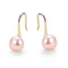 Pink pearl earrings for sale  Delivered anywhere in USA 
