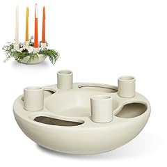 Ceramic advent wreath for sale  Delivered anywhere in USA 