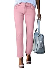 Sidefeel pink jeans for sale  Delivered anywhere in USA 