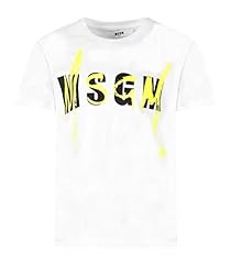 Msgm shirt bianca usato  Spedito ovunque in Italia 