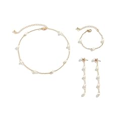 Pearl jewelry set for sale  Delivered anywhere in USA 