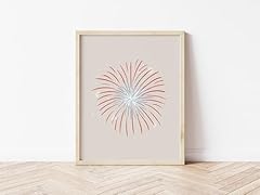 Fireworks print wall for sale  Delivered anywhere in USA 
