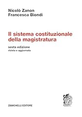 Sistema costituzionale della usato  Spedito ovunque in Italia 