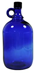 Bottiglia vetro blu usato  Spedito ovunque in Italia 