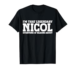 Nicol personal name for sale  Delivered anywhere in USA 