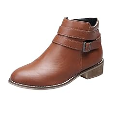 Trendy leather ankle for sale  Delivered anywhere in UK