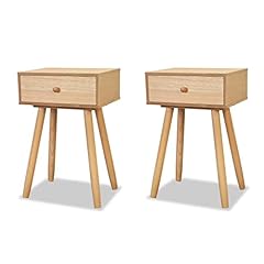 Vidaxl bedside tables for sale  Delivered anywhere in UK