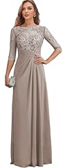 Chiffon mother bride for sale  Delivered anywhere in USA 