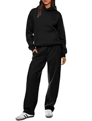 Xieerduo black sweatsuit for sale  Delivered anywhere in USA 