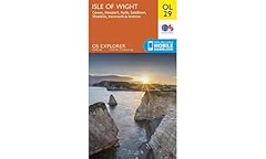 Isle wight map for sale  Delivered anywhere in UK