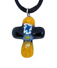 Pendentif croix verre d'occasion  Livré partout en France