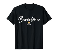 Barcellona spain maglietta usato  Spedito ovunque in Italia 